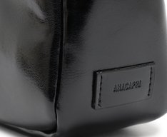 Bolsa Tiracolo Média Pingente Preta