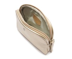 Bolsa Tiracolo Pequena Soft Dourada