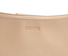 Bolsa Tiracolo Média Gergilim Bege