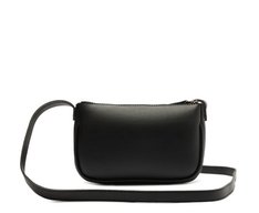 Bolsa Tiracolo Pequena Cápsula Mono Preta