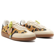 Tênis Chuteira Detalhe Custom Onça Animal Print