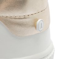Tênis New Cami Branco E Dourado