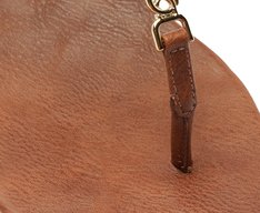 Sandália Slim Salto Bloco Marrom