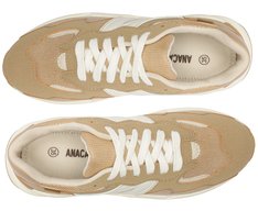 Tênis Sporty Mia Multi Tons Marrom