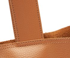 Bolsa Shopping Grande Com Necessaire Marrom