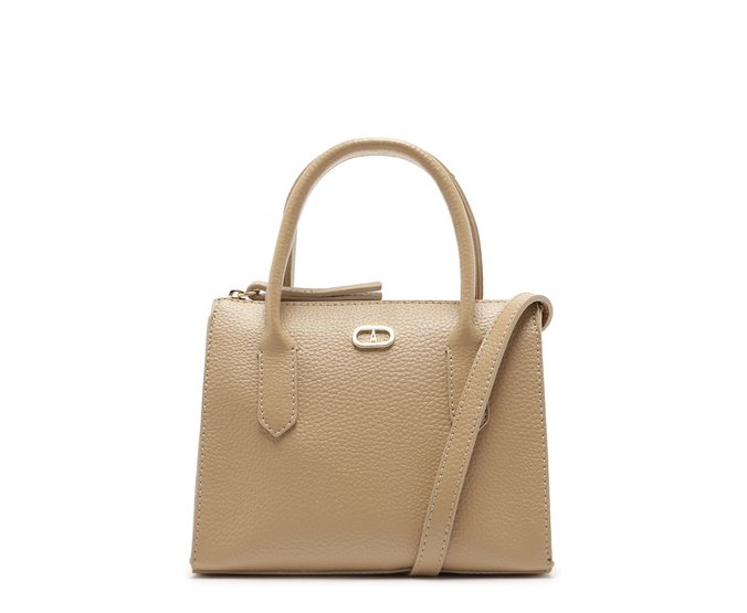 Bolsa Tote Média Work Bege