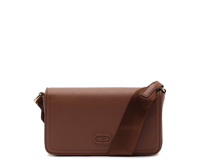 Bolsa Tiracolo Pequena Alça Fita Vermelha