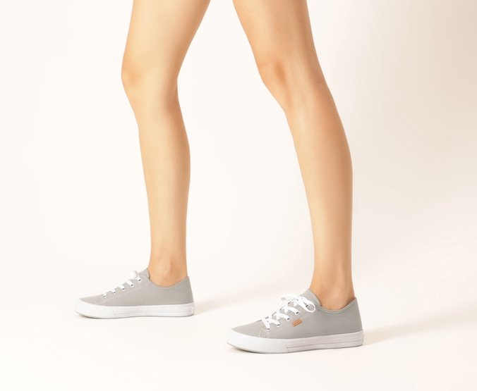 Tênis Lona Classic Cinza