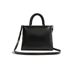 Bolsa Tote Média Snake Preta