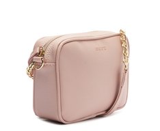 Bolsa Tiracolo Pequena Essencial Rosa Blush