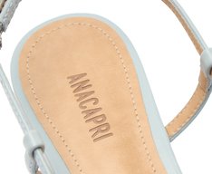 Sapatilha Slingback Ponta Azul