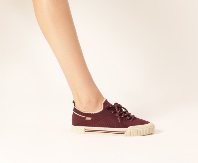 Tênis Knit Alê Roxo