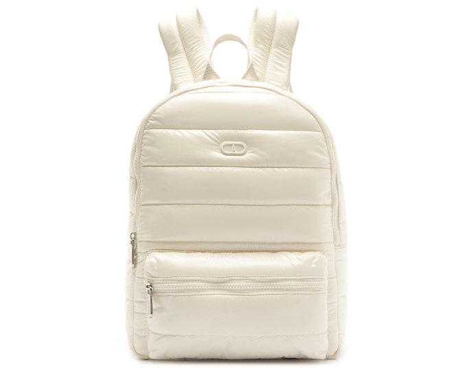 Mochila Grande Puffer Branca