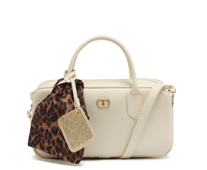 Bolsa Tote Média Lenço Branca