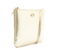 Bolsa Tiracolo Pequena Clássica Dourada