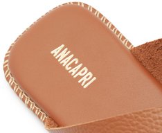 Rasteira Tiras Cruzadas Comfy Marrom