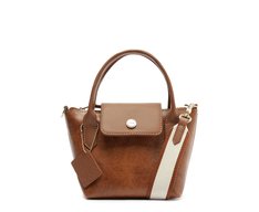 Bolsa Tote Média Estruturada Marrom