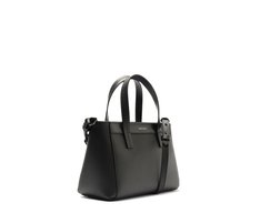 Bolsa Tote Pequena Costuras Preta