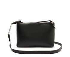 Crossbody Preta Básica Corrente Pequena
