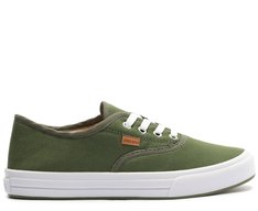 Tênis Sola Texturizada Livia Com Listra Verde