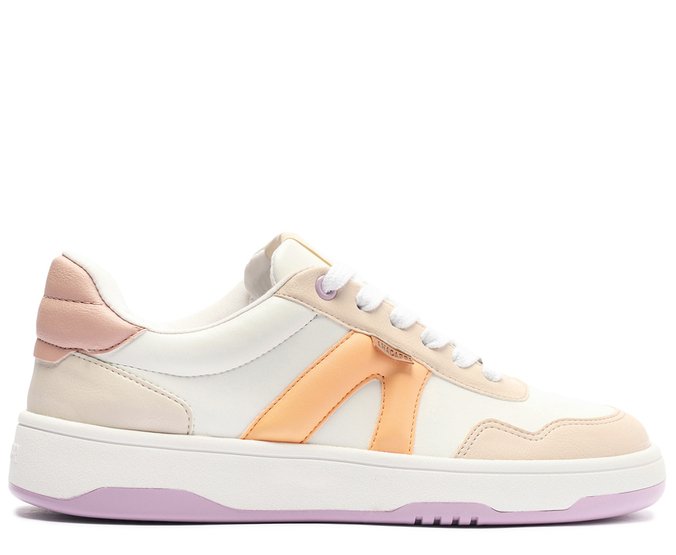 Tênis AC1119 Branco e Multicolor