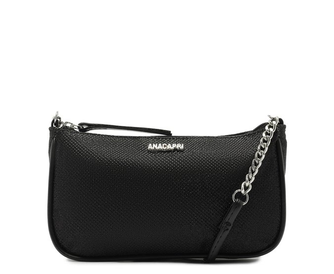 Bolsa Tiracolo Média Gana Preta