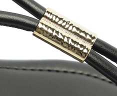 Sandália Slim Metal Comfy Preta