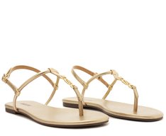 Sandália Slim Metal A Dourada