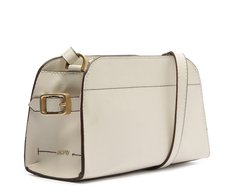 Bolsa Tiracolo Média Zíper Helena Branca