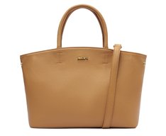 Bolsa Tote Grande Velvet Bege