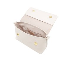 Bolsa Tiracolo Média Lenço Estampado Branca