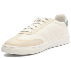 Tênis Pontilhado Lateral Branco e Azul