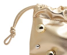 Bolsa Tiracolo Média Rocker Dourada