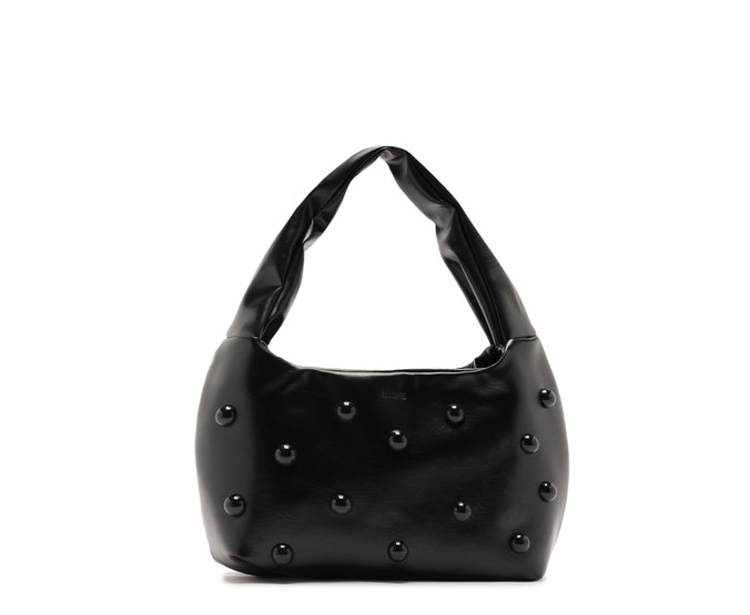 Bolsa Shopping Média Adorno Preta