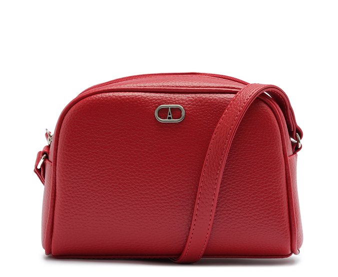 Bolsa Tiracolo Média Camera Vermelha