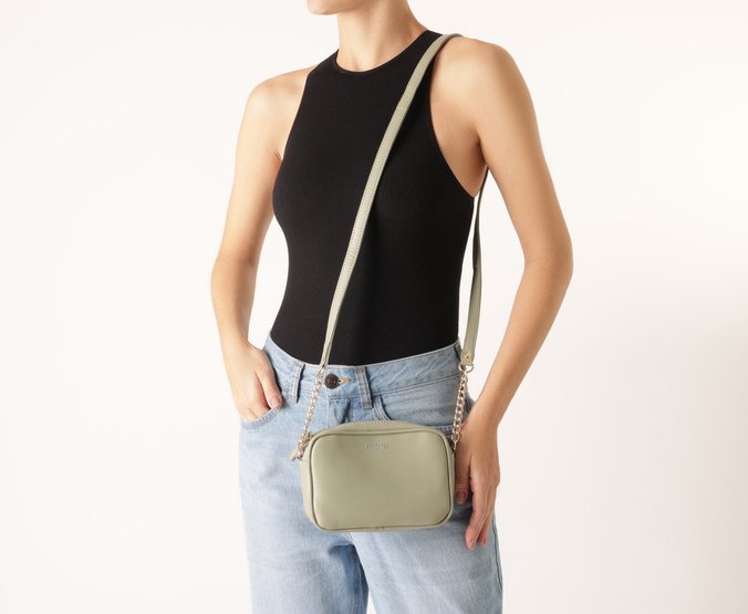Bolsa Tiracolo Pequena Essencial Verde
