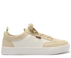 Tênis Branco e Nude Versátil