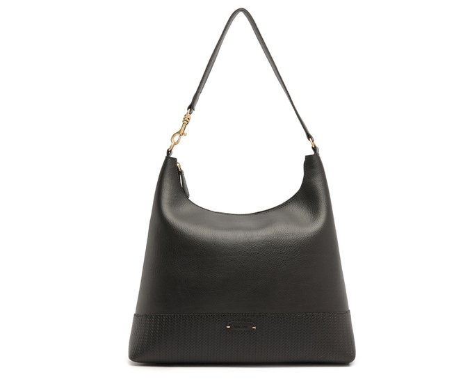 Bolsa Shopping Grande Hobo Preta