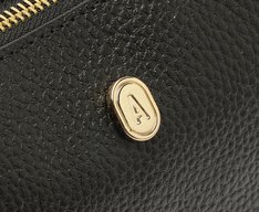 Bolsa Tiracolo Média Cápsula Preta