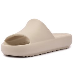 Chinelo Nuvem Liso Bege