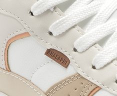 Tênis Sporty Robusto Laranja e Bege