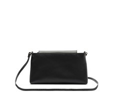 Bolsa Tiracolo Pequena Envelope Preta
