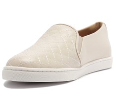 Tênis Slip On Matelassê Branco