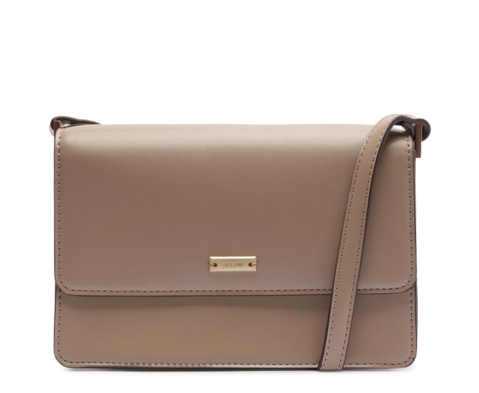 Bolsa Tiracolo Média Slim Cinza