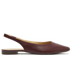 Sapatilha Slingback Bico Fino Roxo