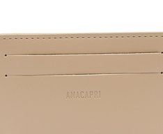 Porta Cartão Pequena Neutral Bege