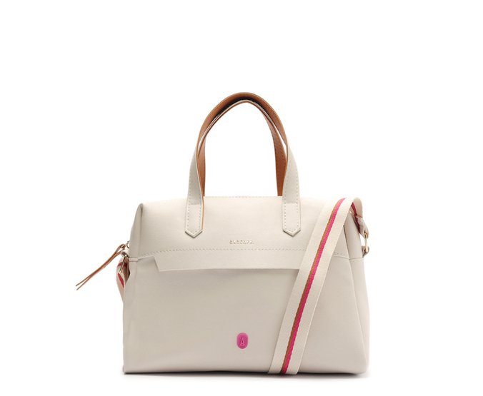 Bolsa Tote Média Color Branca
