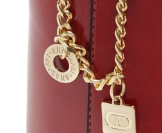 Bolsa Tote Média Madri Chaveiro Vermelha