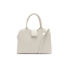 Bolsa Tote Média Estruturada Branca