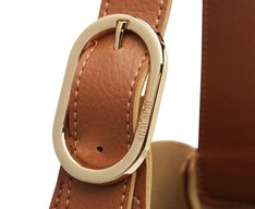 Bolsa Shopping Grande Hobo Pin A Marrom